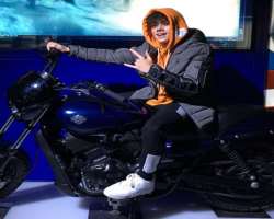 He enjoys riding motorcycles He enjoys riding motorcycles.